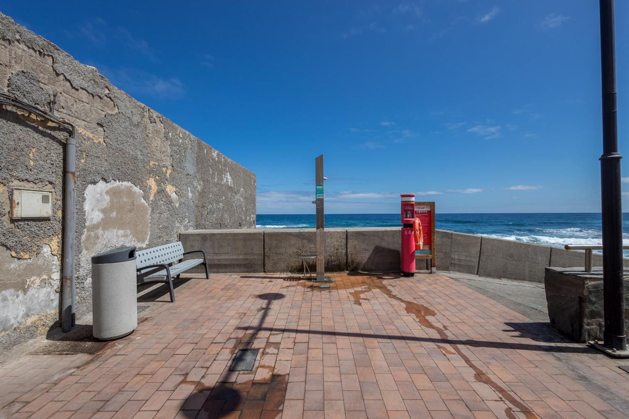 Costa Norte San Andres Studio Con Terraza Compartida Vista Al Mar Trapiche (Las Palmas) Extérieur photo