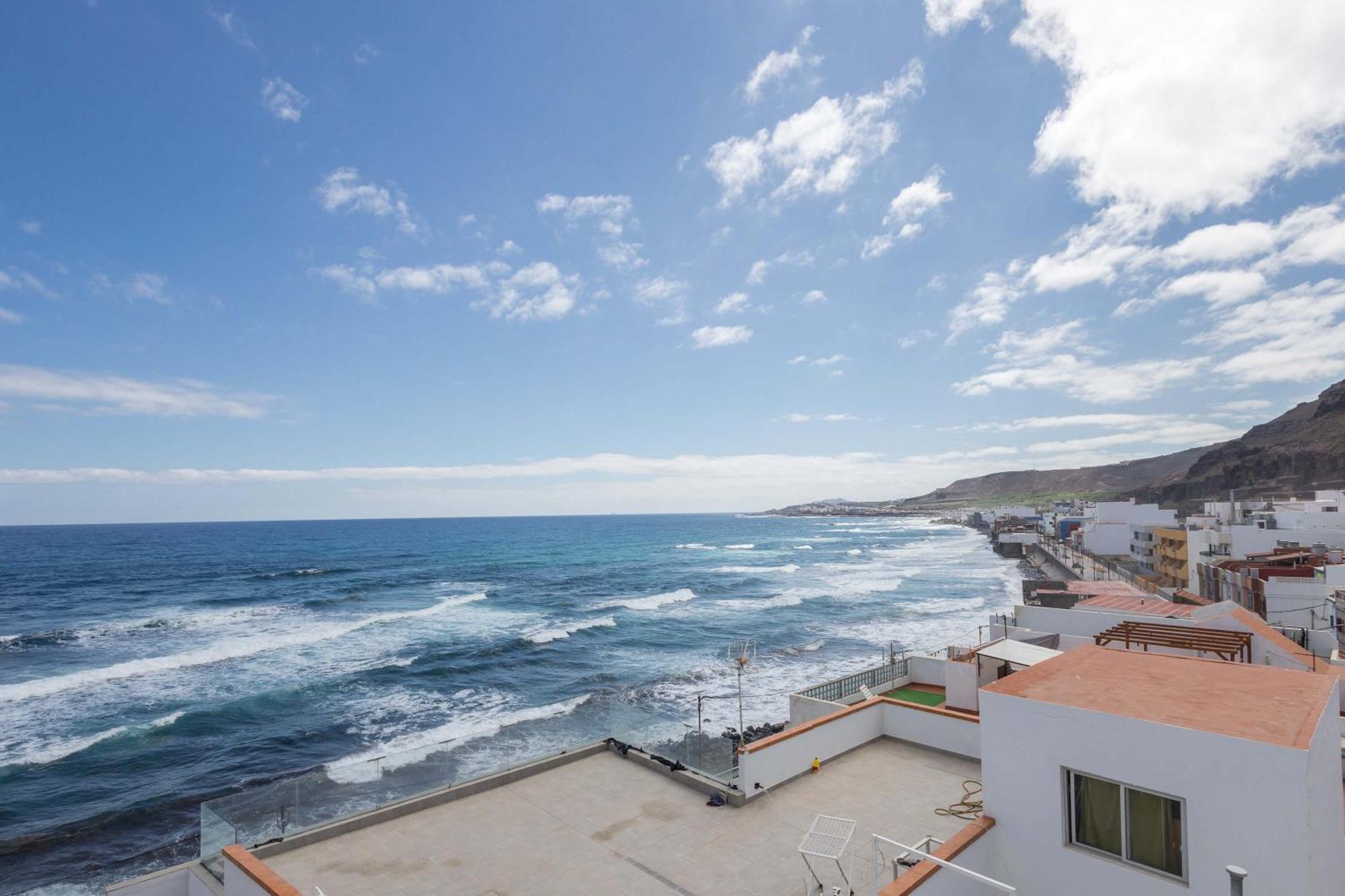 Costa Norte San Andres Studio Con Terraza Compartida Vista Al Mar Trapiche (Las Palmas) Extérieur photo